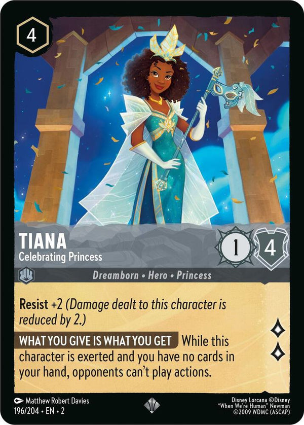 Tiana - Celebrating Princess - Disney Lorcana