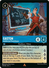 Gaston - Intellectual Powerhouse - Disney Lorcana
