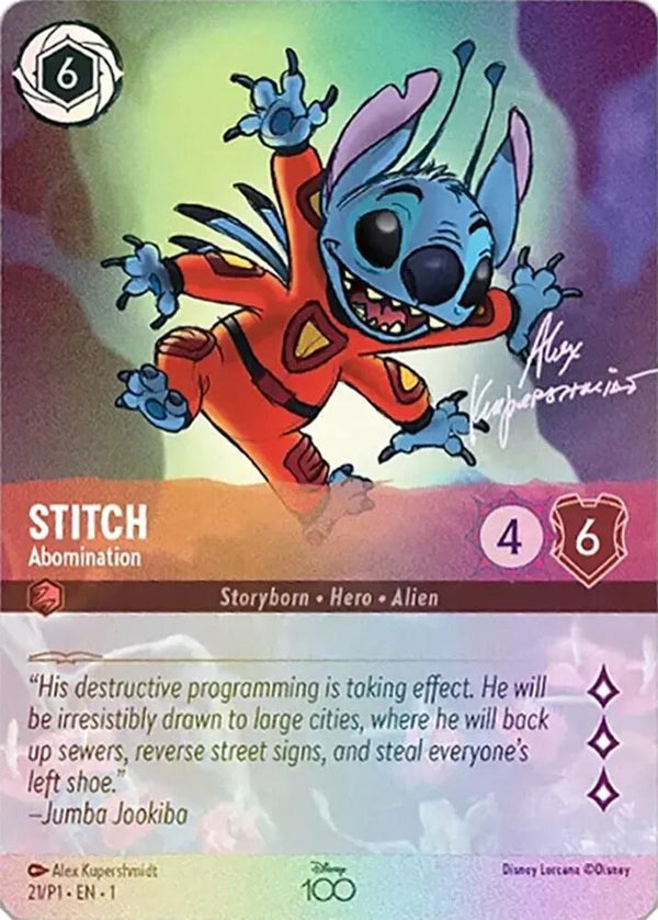 Stitch - Abomination (Alternate Art) - Disney Lorcana