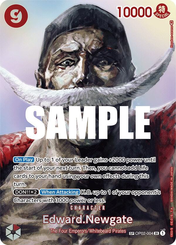 Edward.Newgate (SP) - One Piece Card Game