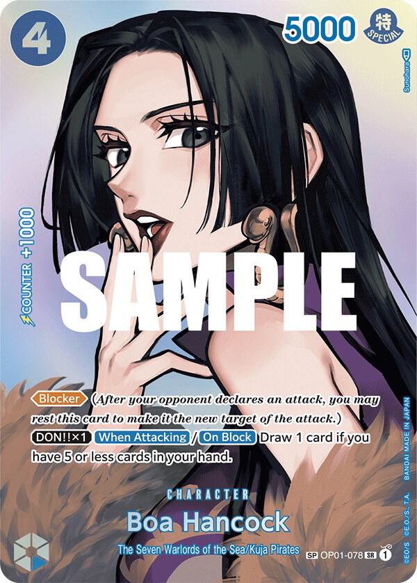 Boa Hancock (SP) - One Piece Card Game