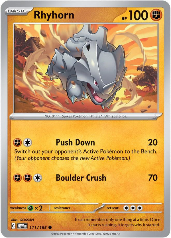 Rhyhorn - Pokémon
