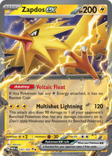 Zapdos ex - 145/165 - Pokémon