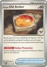Antique Old Amber - Pokémon