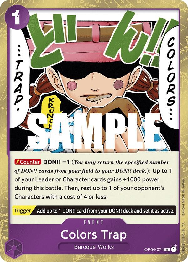 Colors Trap - One Piece Card Game