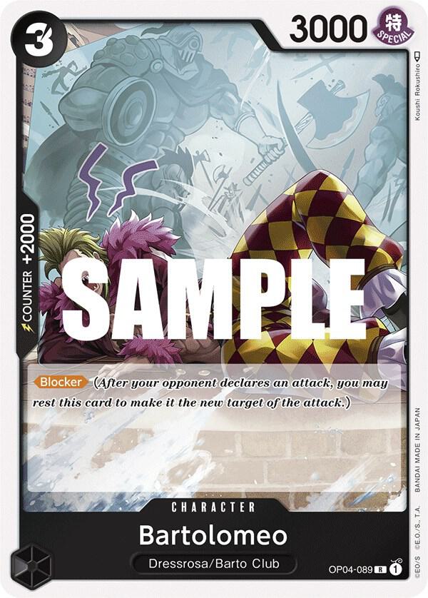 Bartolomeo - One Piece Card Game
