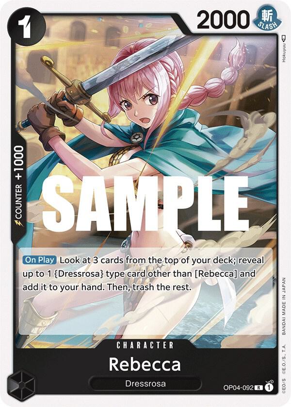 Rebecca (092) - One Piece Card Game
