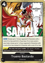 Trueno Bastardo - One Piece Card Game