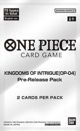 Kingdoms of Intrigue - Pre-Release Pack - One Piece Card Game
