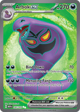 Arbok ex - 185/165 - Pokémon