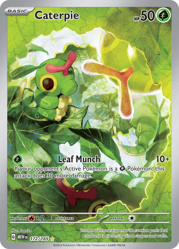 Caterpie - 172/165 - Pokémon
