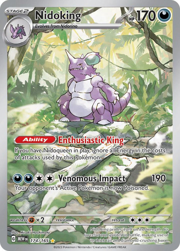 Nidoking - 174/165 - Pokémon