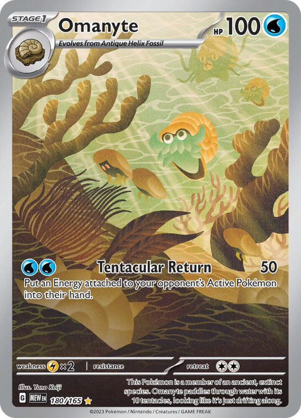 Omanyte - 180/165 - Pokémon