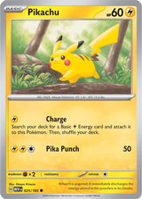 Pikachu - 025/165 - Pokémon
