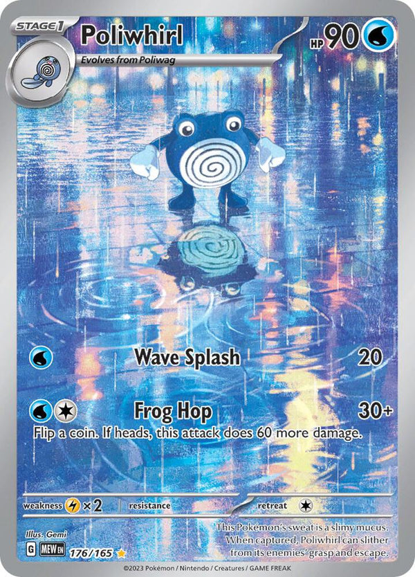 Poliwhirl - 176/165 - Pokémon