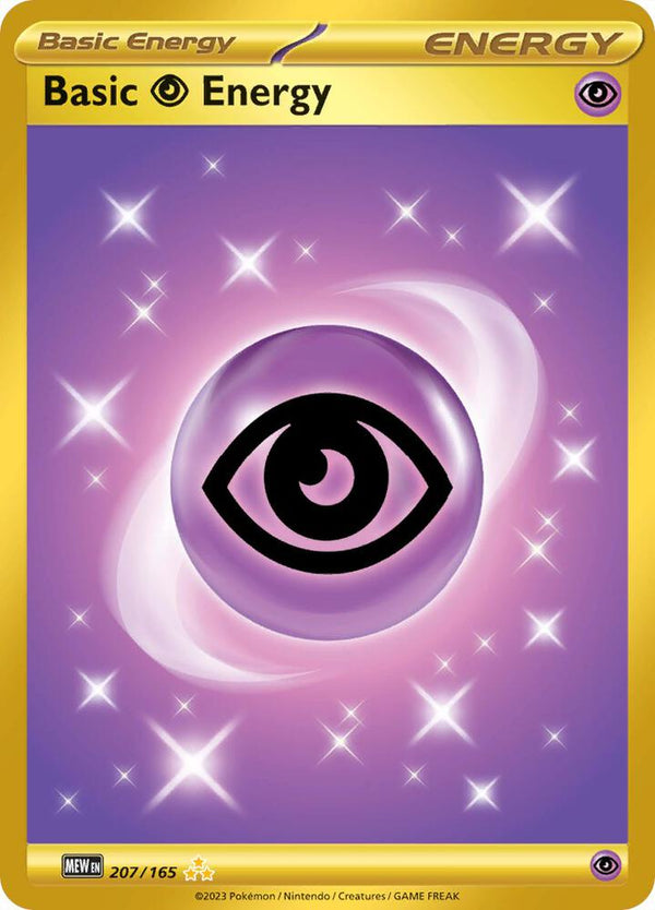 Basic Psychic Energy - 207/165 - Pokémon