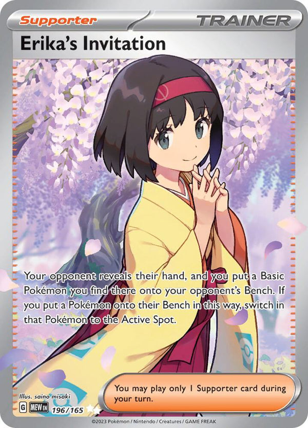 Erika's Invitation - 196/165 - Pokémon