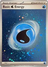 Basic Water Energy (Cosmos Holo) - Pokémon