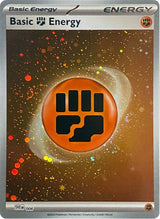 Basic Fighting Energy (Cosmos Holo) - Pokémon