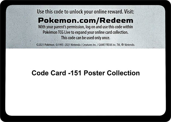 Code Card -151 Poster Collection - Pokémon
