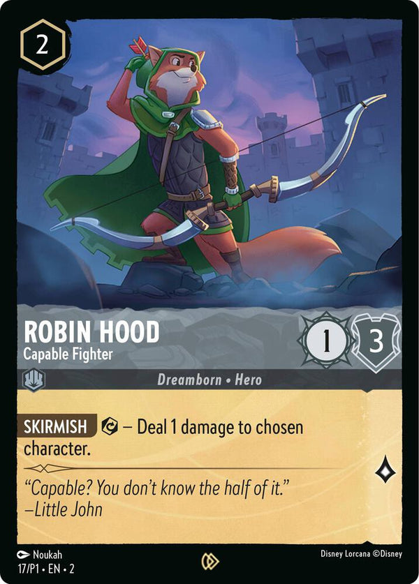 Robin Hood - Capable Fighter - Disney Lorcana