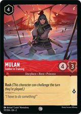 Mulan - Soldier in Training - Disney Lorcana