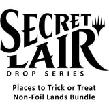 Secret Lair Drop: Places to Trick or Treat Non-Foil Lands Bundle - Magic: The Gathering
