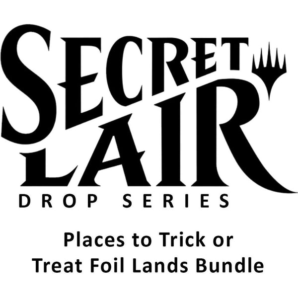 Secret Lair Drop: Places to Trick or Treat Foil Lands Bundle - Magic: The Gathering