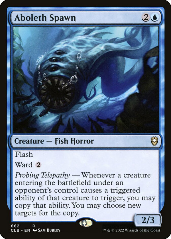 Aboleth Spawn - Magic: The Gathering