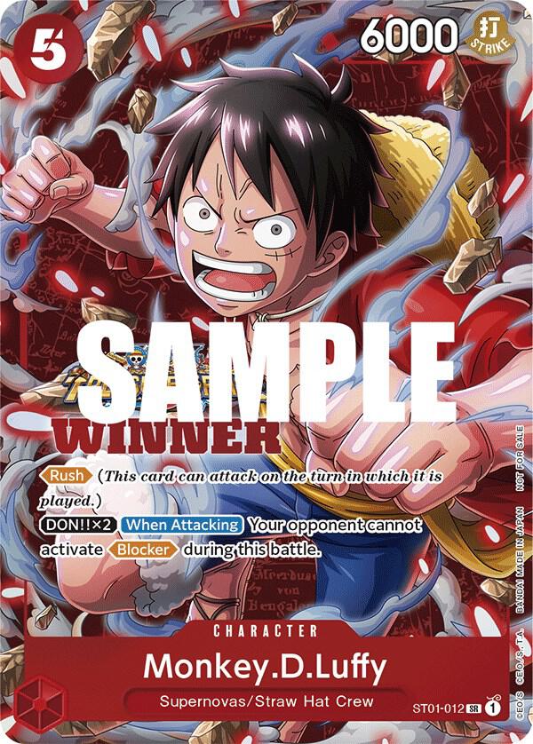 Monkey.D.Luffy (Winner Pack Vol. 5) - One Piece Card Game