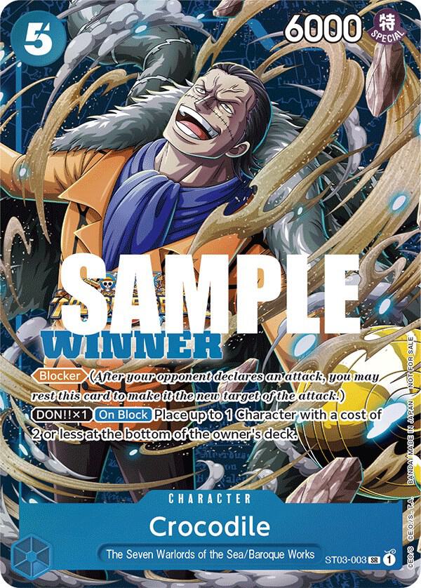 Crocodile (Winner Pack Vol. 5) - One Piece Card Game
