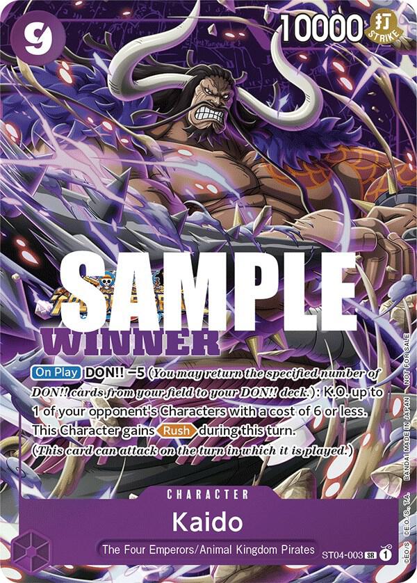 Kaido (Winner Pack Vol. 5) - One Piece Card Game