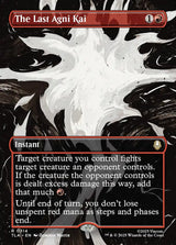 The Last Agni Kai (Borderless) - Magic: The Gathering