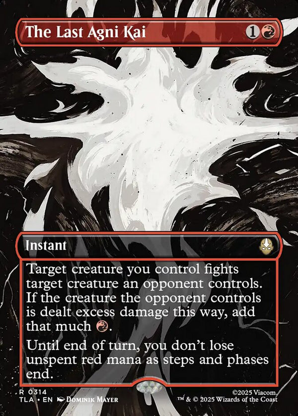The Last Agni Kai (Borderless) - Magic: The Gathering