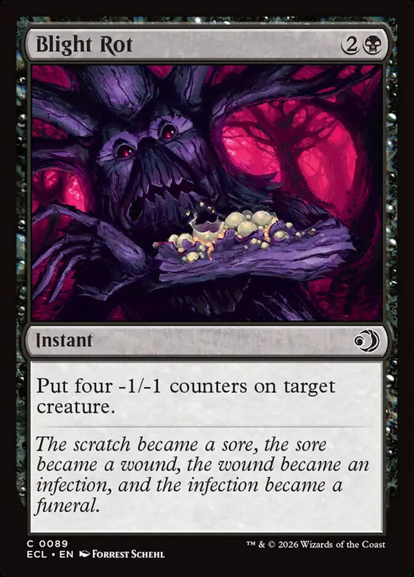 Blight Rot - Magic: The Gathering