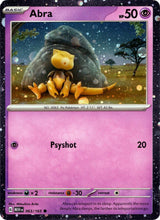 Abra - 063/165 (Cosmos Holo) - Pokémon