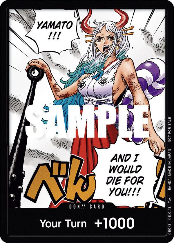 DON!! Card (Yamato) (1st Anniversary DON!! Card Pack) - One Piece Card Game