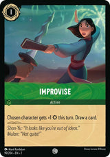 Improvise - Disney Lorcana