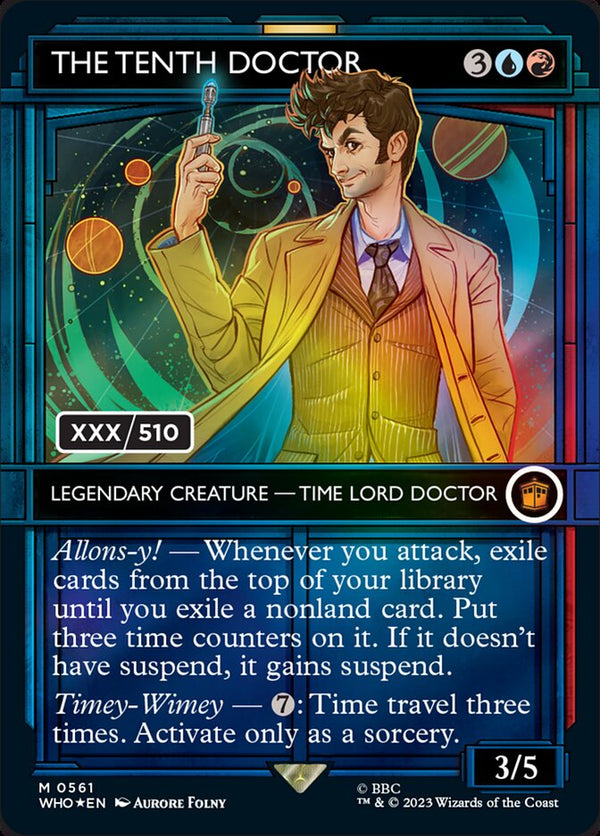 The Tenth Doctor (Serial Numbered) - Magic: The Gathering