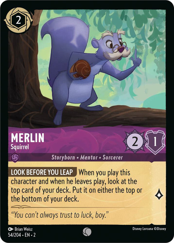 Merlin - Squirrel - Disney Lorcana