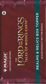 Universes Beyond: The Lord of the Rings: Tales of Middle-earth - Realms & Relics Box Topper Pack - Magic: The Gathering