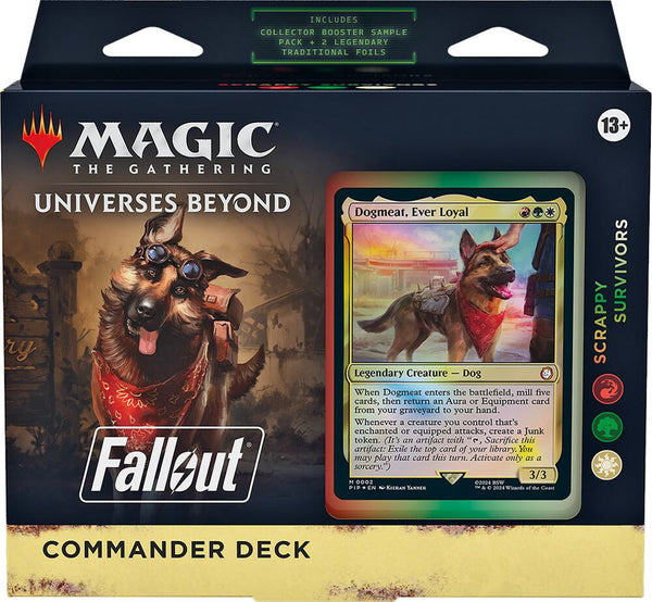 Universes Beyond: Fallout - Scrappy Survivors Commander Deck - Magic: The Gathering