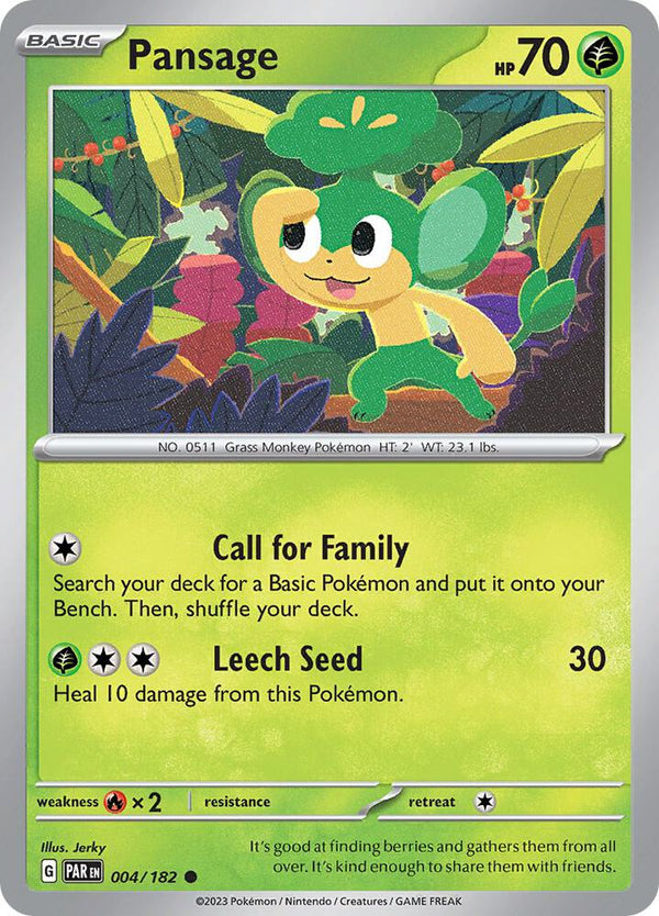 Pansage - Pokémon