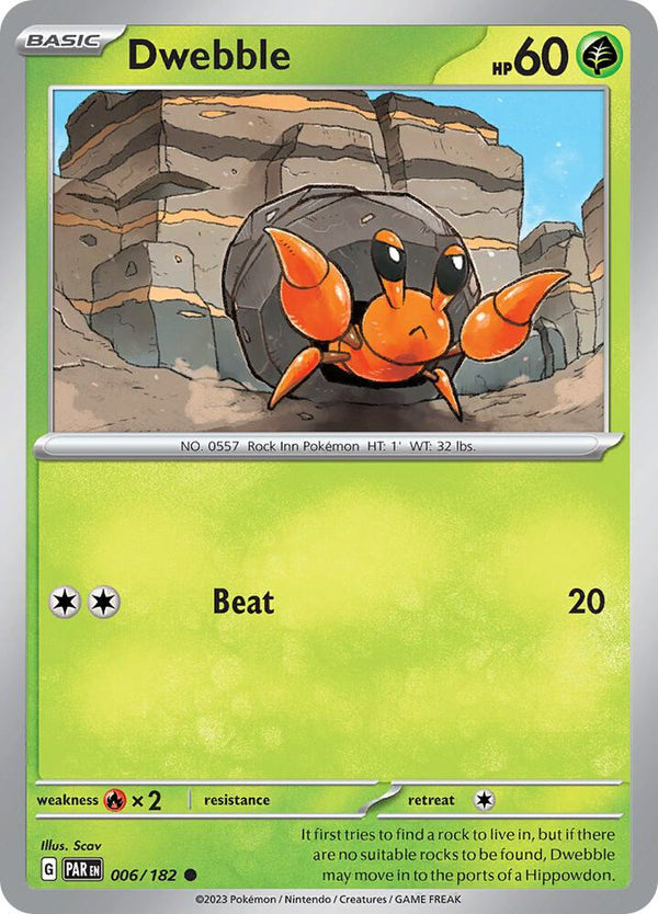 Dwebble - Pokémon