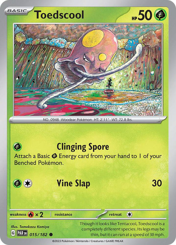 Toedscool - 015/182 - Pokémon