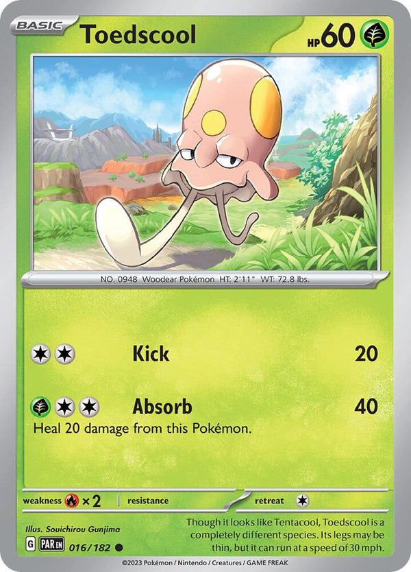 Toedscool - 016/182 - Pokémon