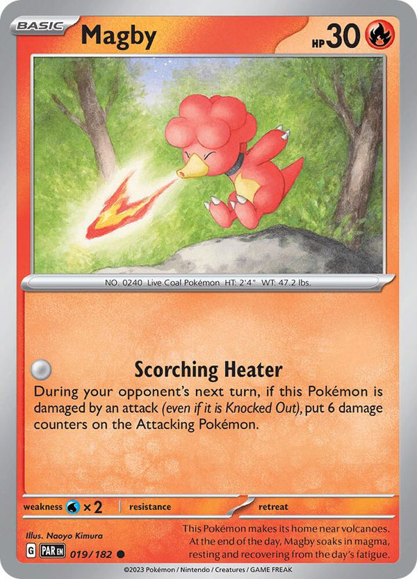 Magby - 019/182 - Pokémon