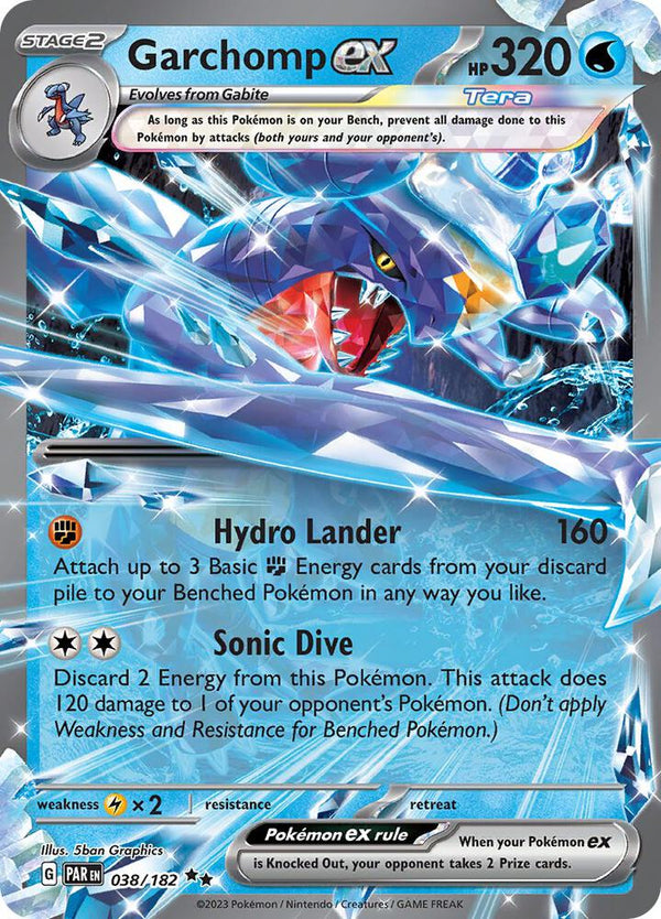 Garchomp ex - 038/182 - Pokémon