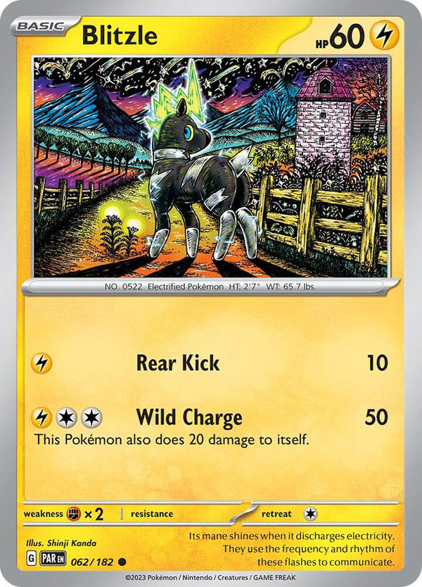 Blitzle - 062/182 - Pokémon