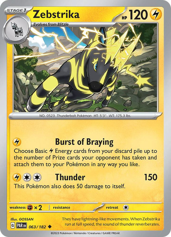 Zebstrika - Pokémon